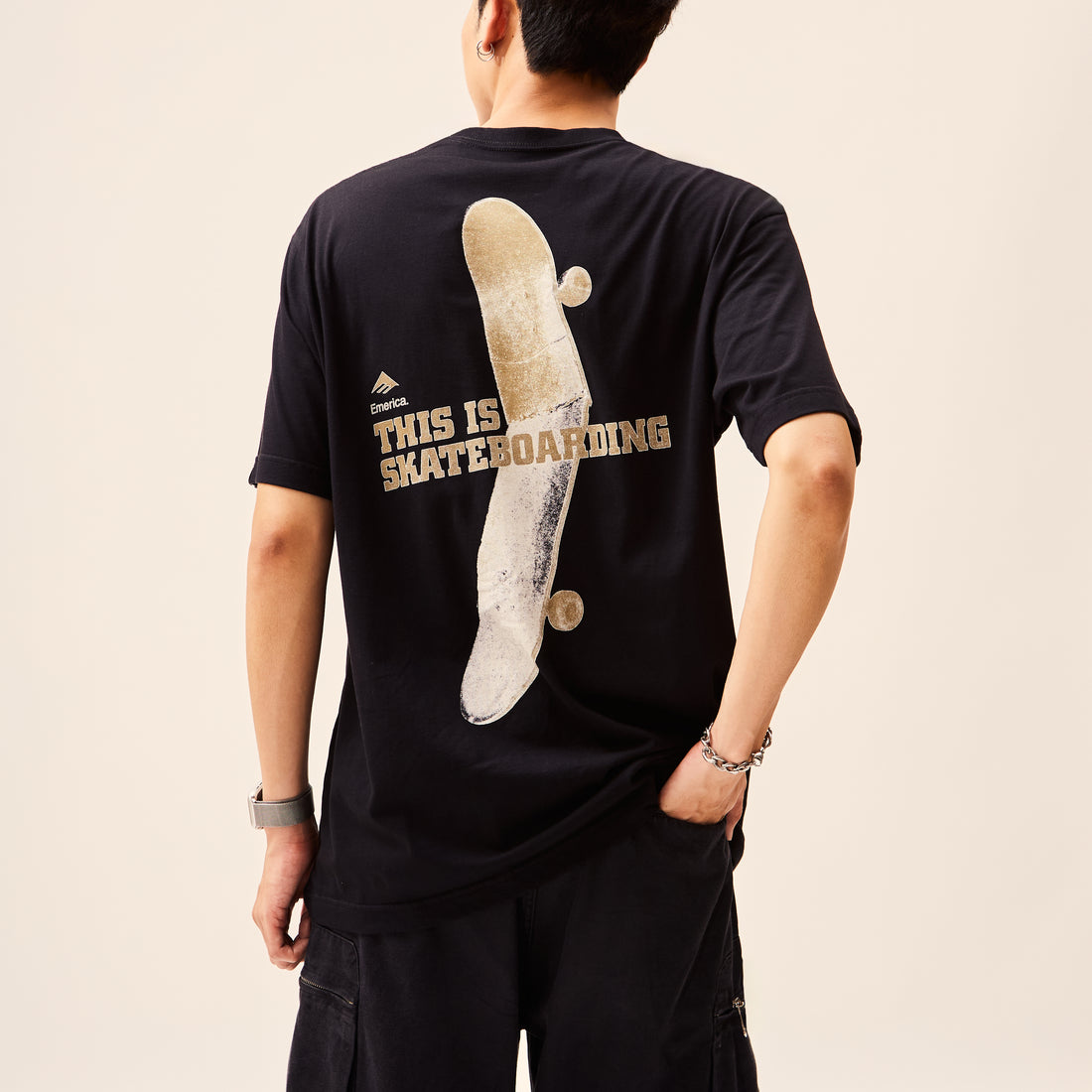 EMERICA THIS IS SKATEBOADING S/S TEE