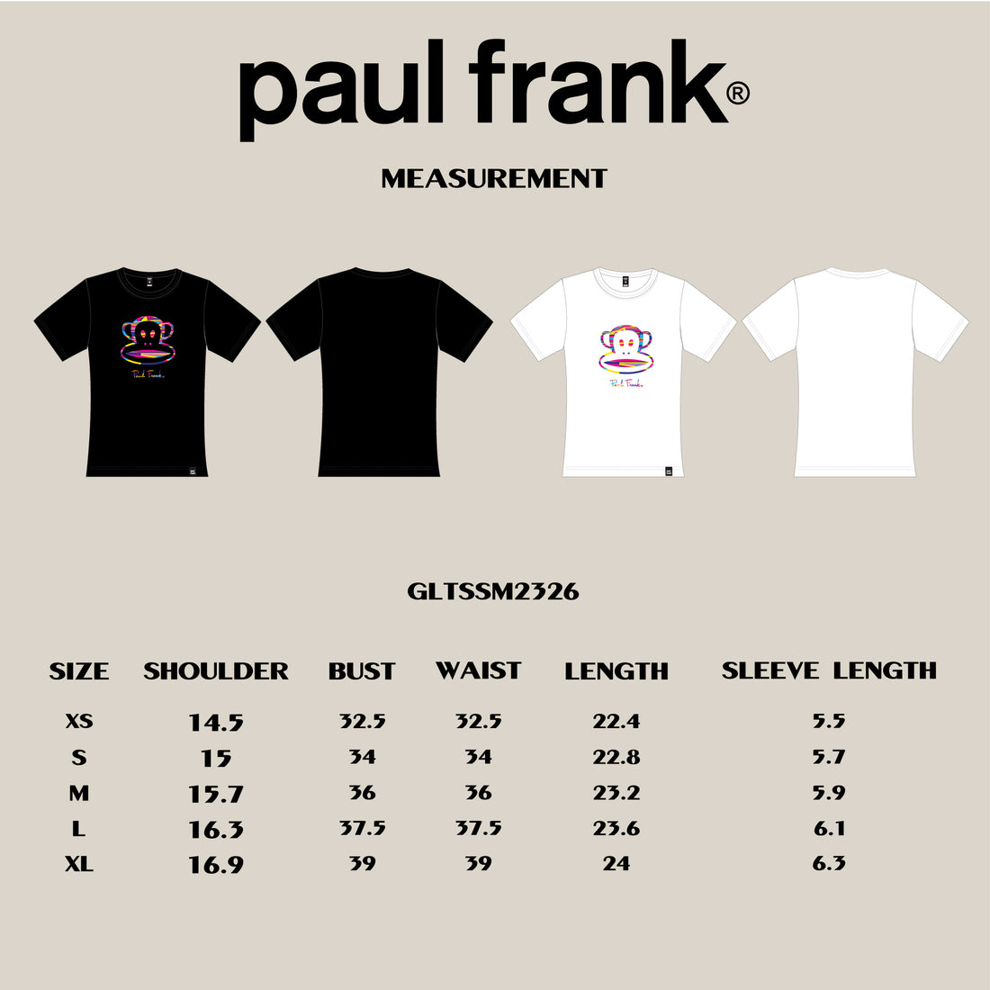 PAUL FRANK WOMENS TEES PERFECTION IS OVERRATED TARTAN