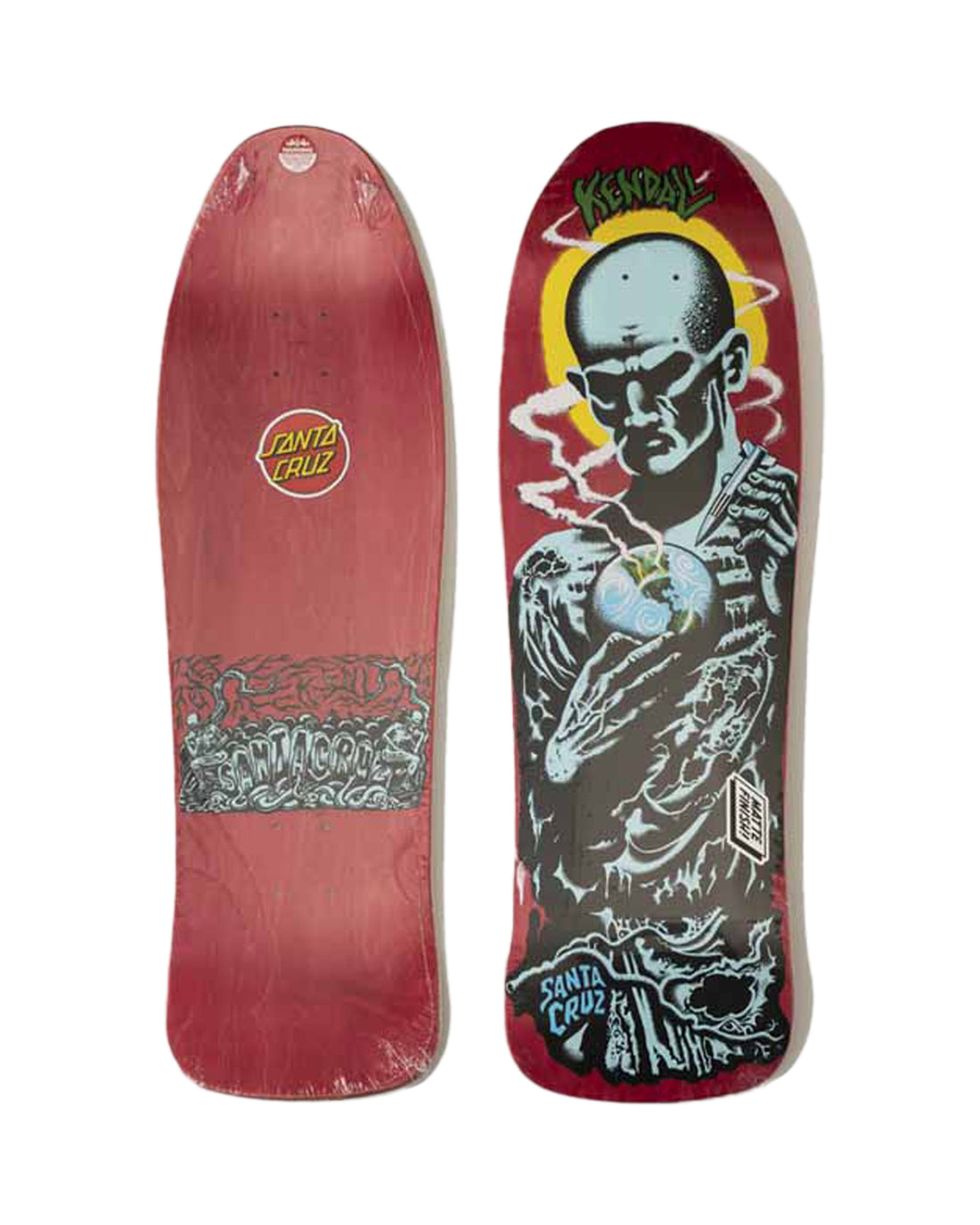 SANTA CRUZ DECKS Kendall Atomic Man Reissue 9.75in x 31.66in