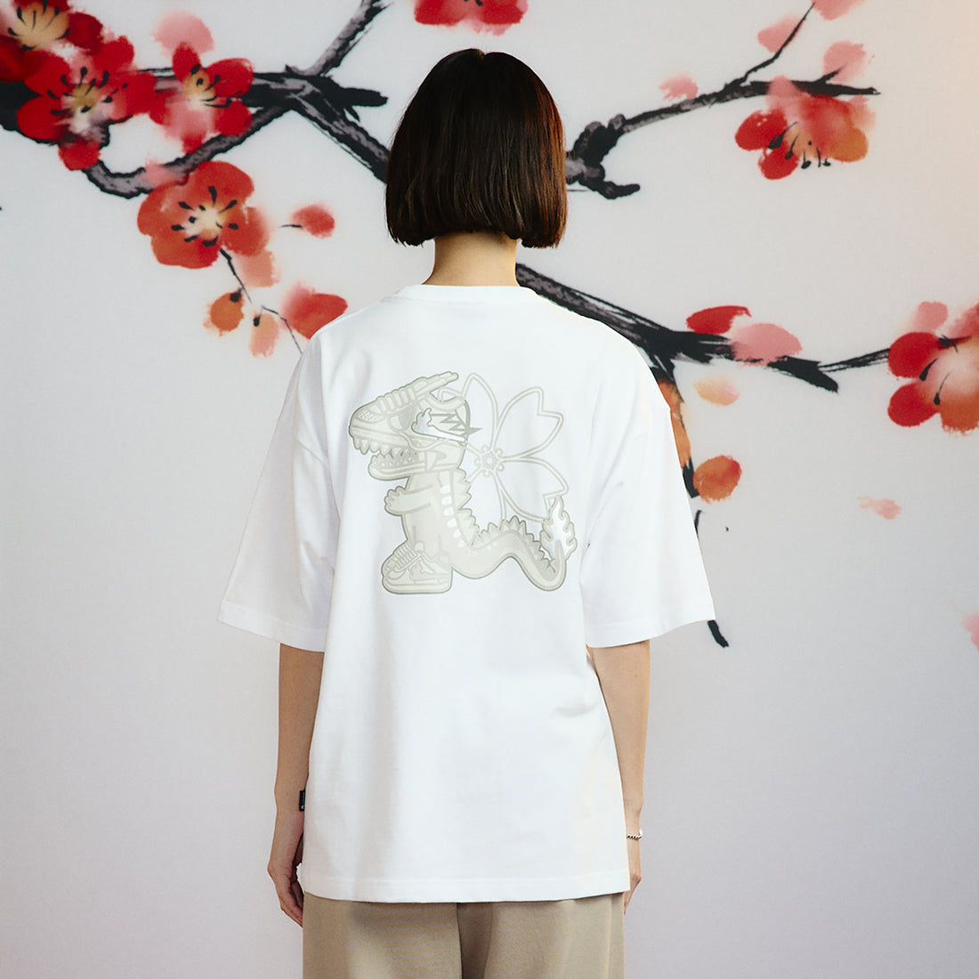 TOKIDOKI FLAMING FIGHTER SS TEE