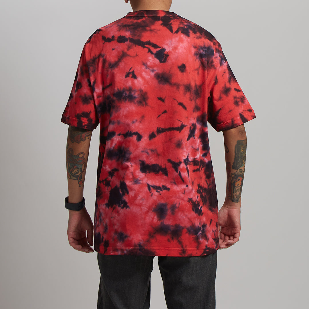 EMERICA GAS CAN FLAME TIE DYE LOGO