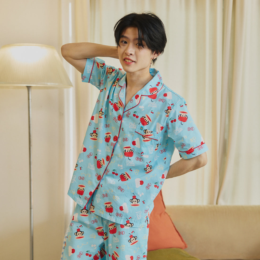 PAUL FRANK ชุดนอนกางเกงขายาว PF CHERRY ON TOP PANTS SET