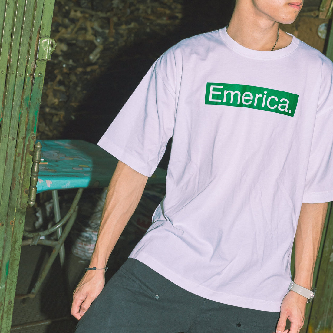 EMERICA MEN PURE BAR SS TEES