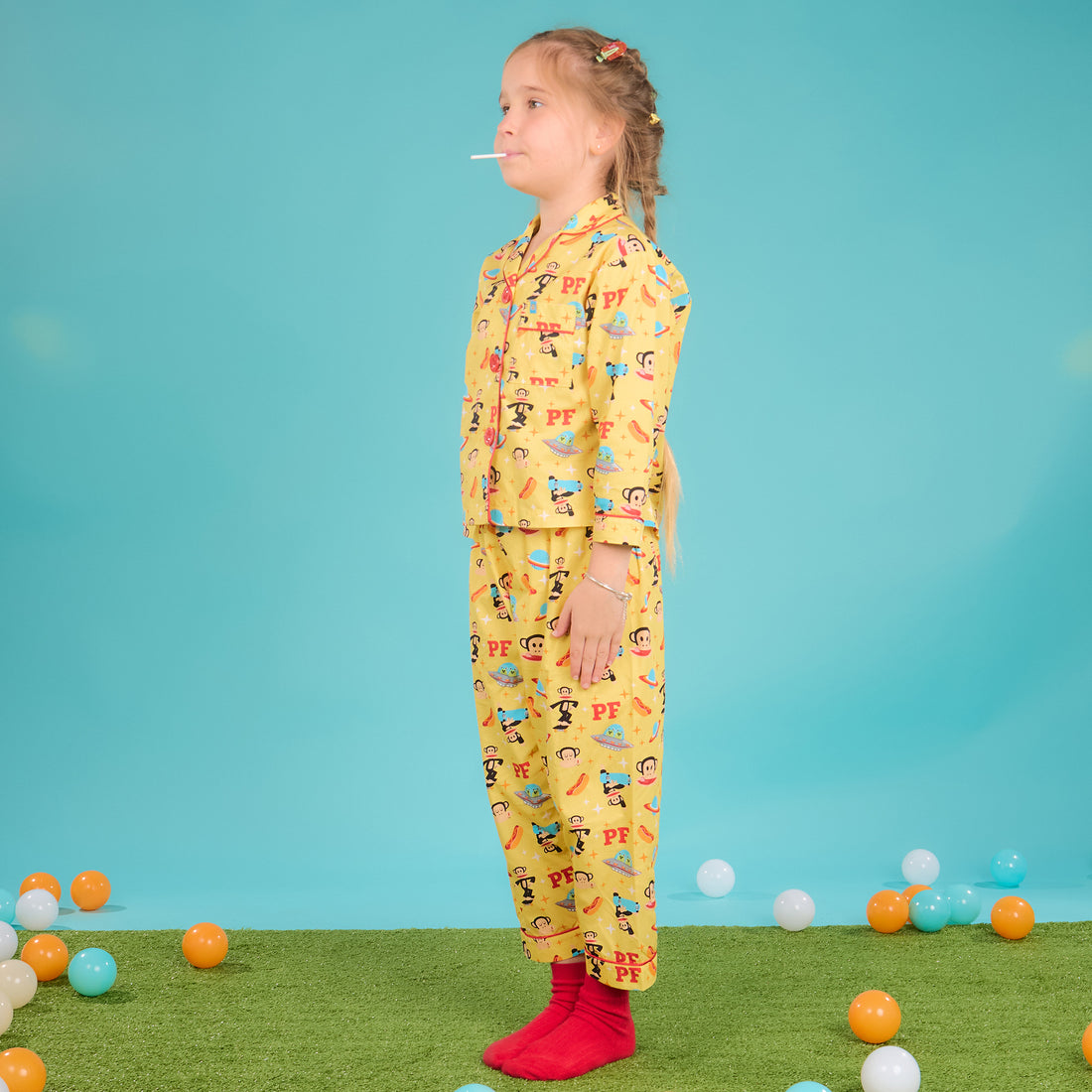 PAUL FRANK PF KIDS HOTDOG GALAXY PANTS SET