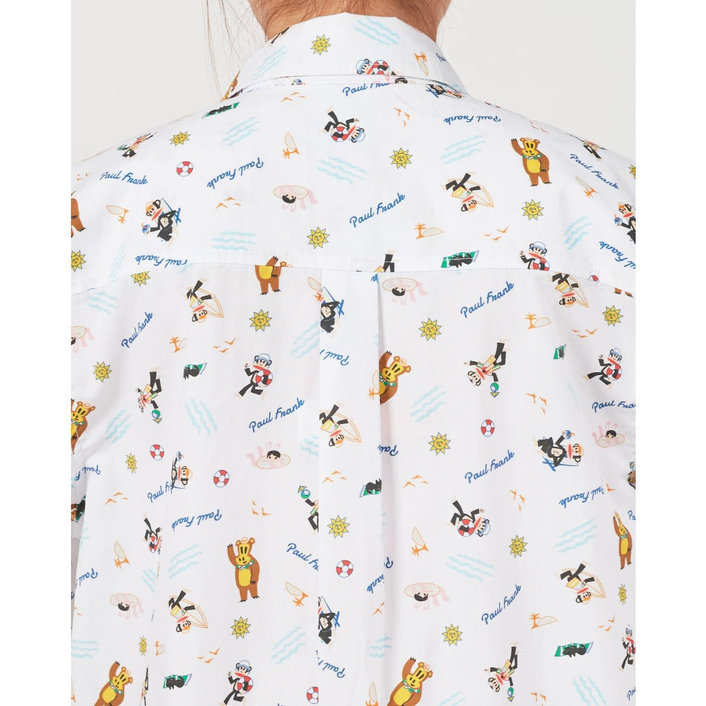 PAUL FRANK MEN BON VOYAGE SS SHIRT