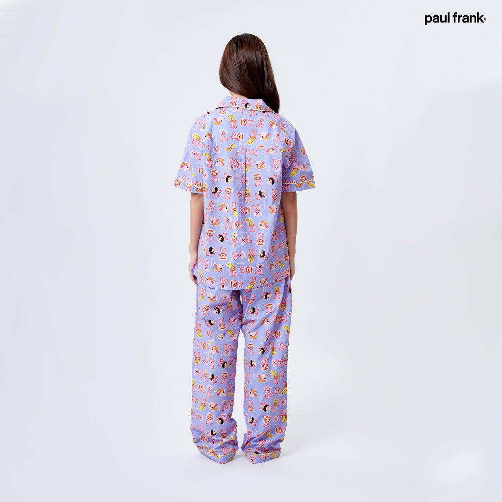 PAUL FRANK WOMENS SS JULIUS AND FRIENDS PANTS SET