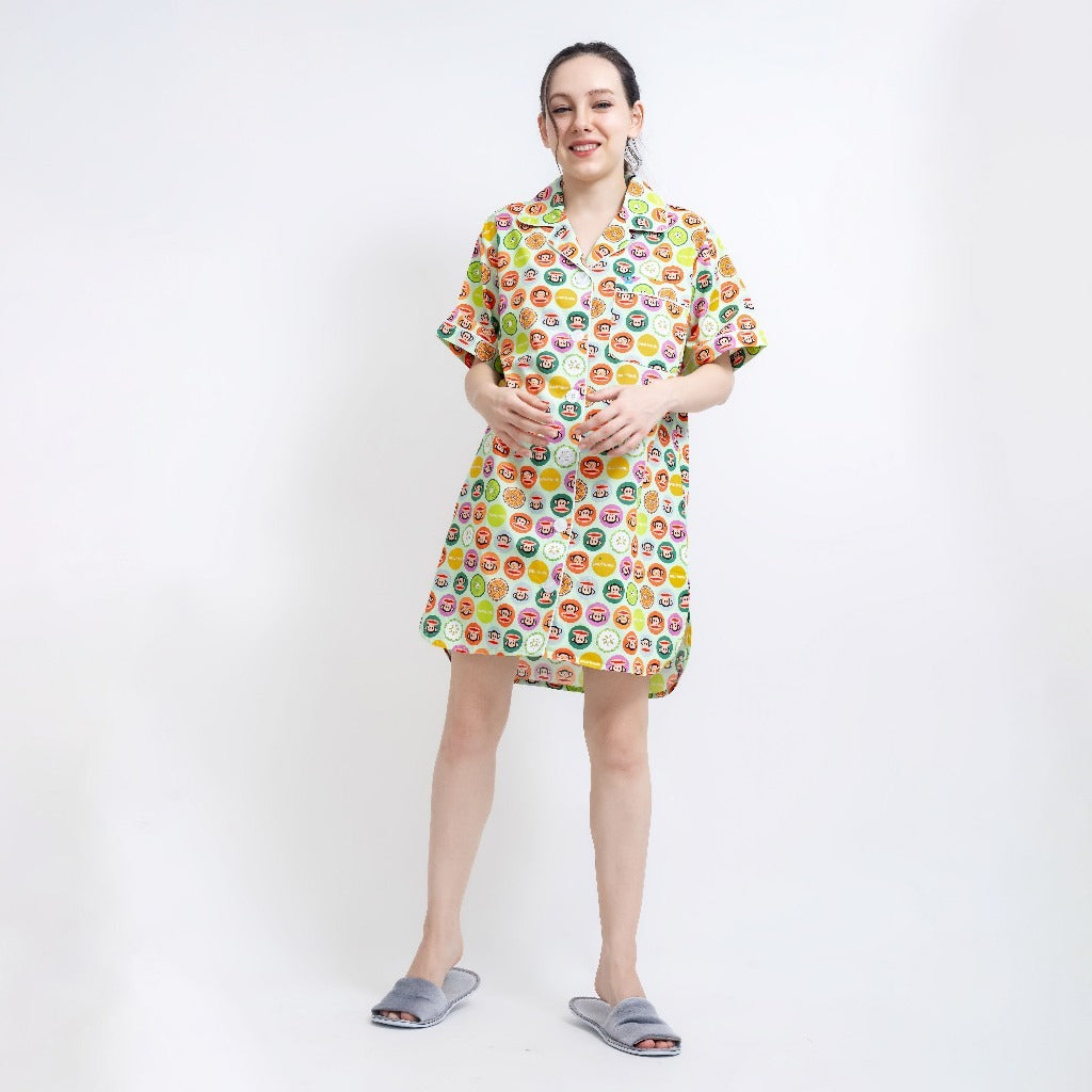 PAUL FRANK AMBROSIA CLASSIC LOGO SS DRESS