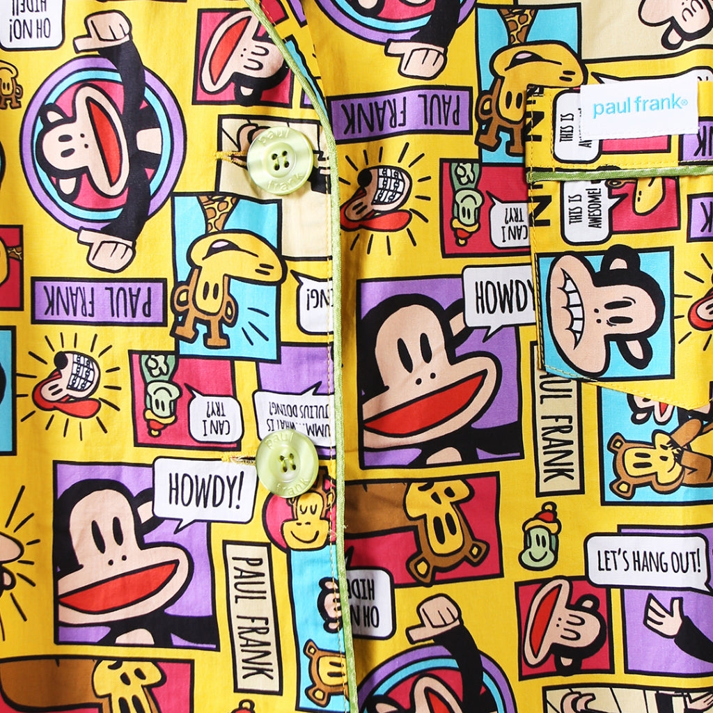 PAUL FRANK WOMENS JULIUS & FRIENDS COMIC SS PANT