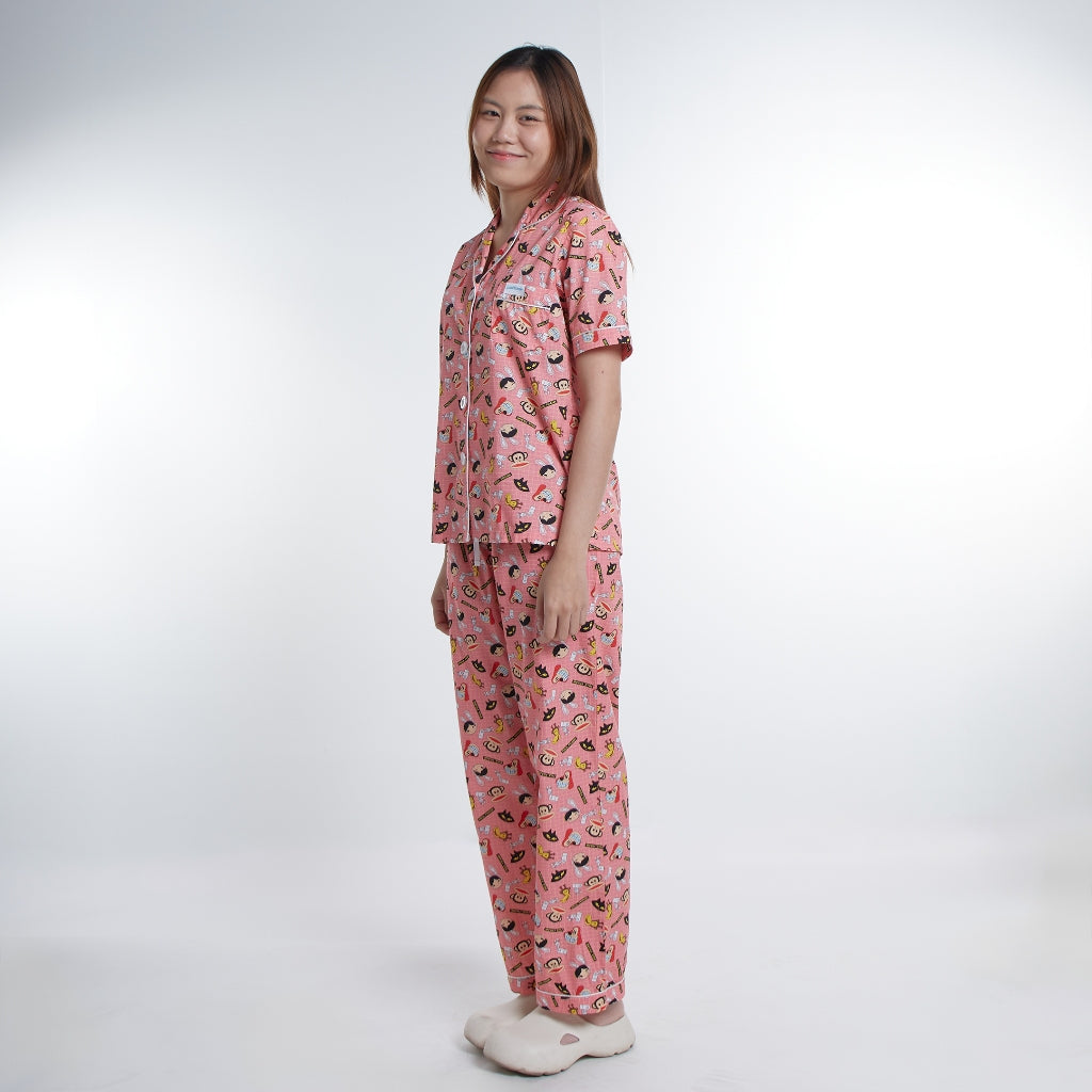 PAUL FRANK WOMENS TECH PARADOX S/S PANTS SET