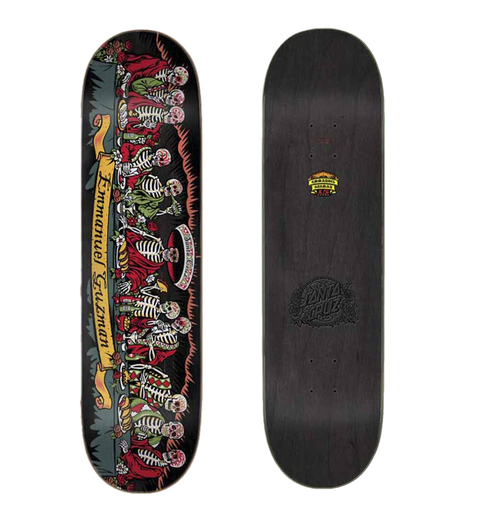 SANTA CRUZ DECKS 11116490 Guzman Dining With The Dead 8.27in x