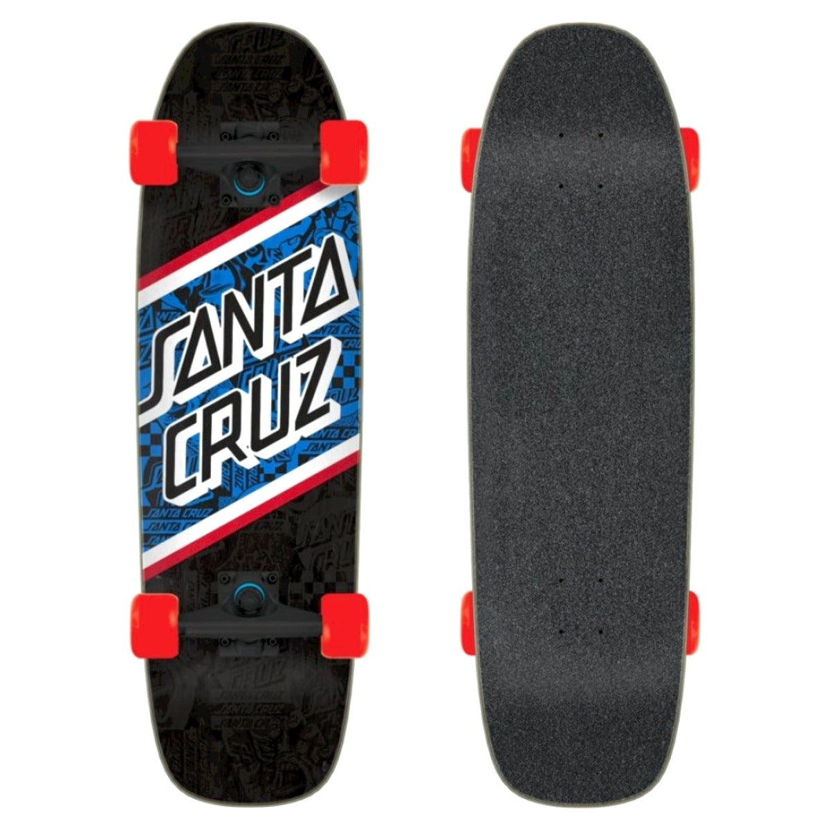 SANTA CRUZ CRUISER Flier Collage Street Skate Cruiser 8.4