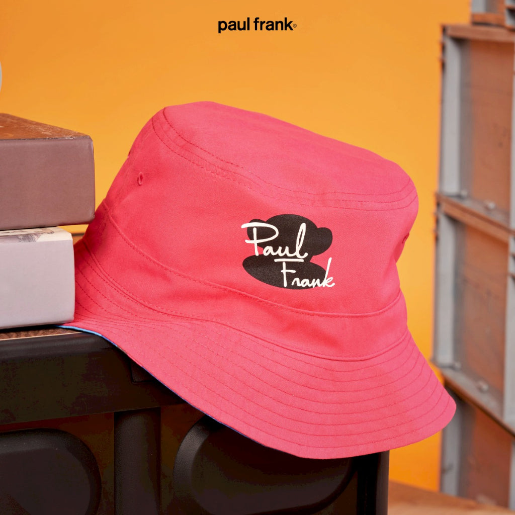 PAUL FRANK WOMENS DIVE INTO SUMMER REVERSIBLE BUCKET HAT